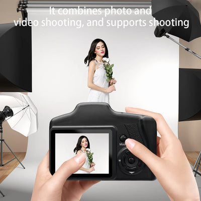 16MP Digital Camera with 2.4 Inch LCD Screen Camcorder 16X Digital Zoom Video Camera for Photography and Video