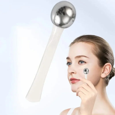 1Pcs Double-end Eye Roller Massage Stick New Simple Anti Wrinkle Cosmetic Spatula Durable Eye Cream Applicator Facial Spoon