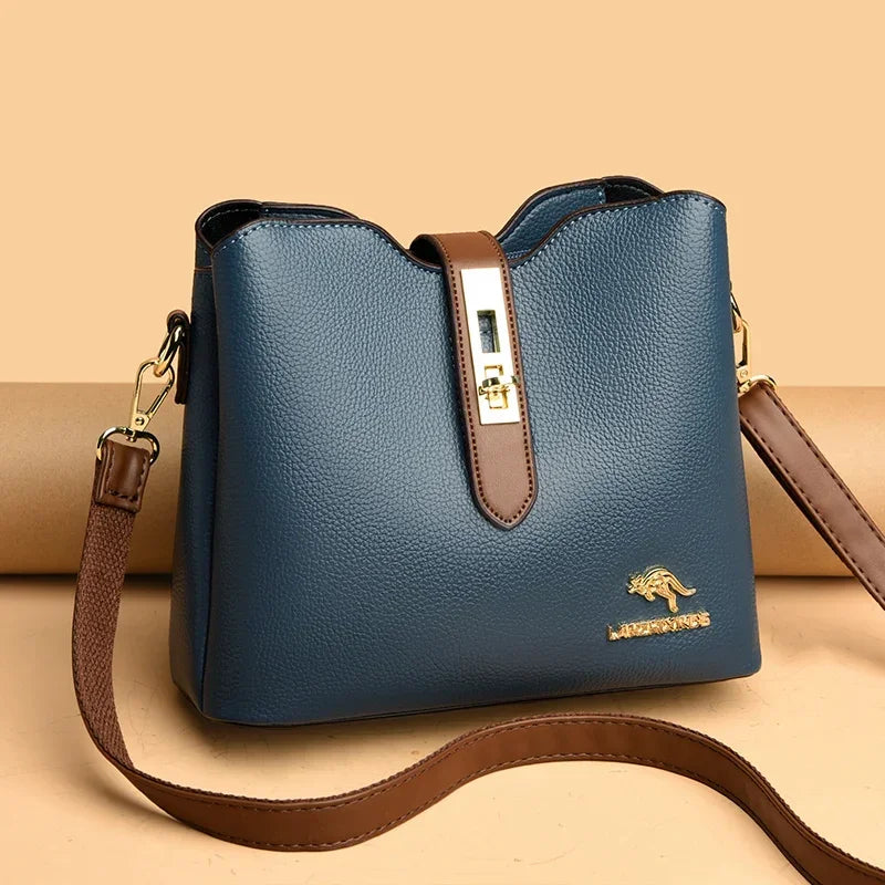Genuine Brand Soft Leather Women’s Handbags High Quality Small Shoulder Bags Women Luxury bags Fashion Ladies Crossbody Bags Sac