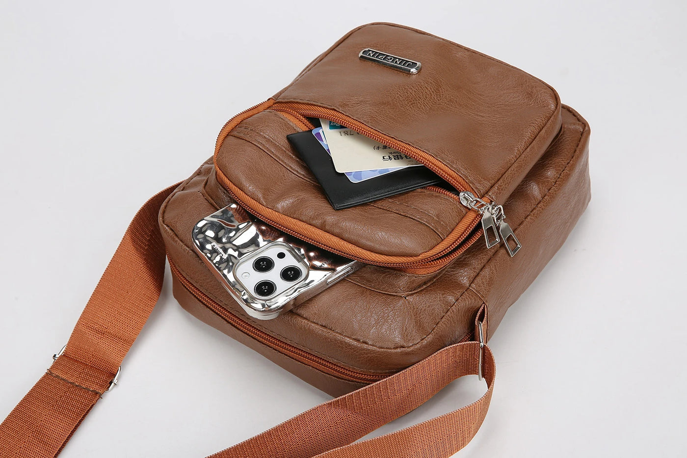 Men Nylon Shoulder Bag Messenger Bag Casual Waterproof Nylon Zipper Pocket Handbag Fashion Tote Travel Male Crossbody Bags