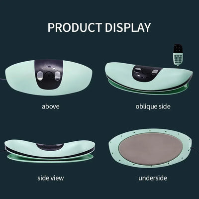 Electric Lumbar Traction Massager Adjustable Vibration Waist Massager Wa ist Spine Support Back Massage Machine Waist masajeador