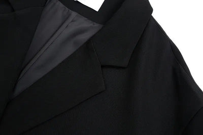 Oversize Blazer Women Suit Korean Chic Black Blazer Casual Coat Streetwear Loose Jackets Solid Women's Clothing Student New