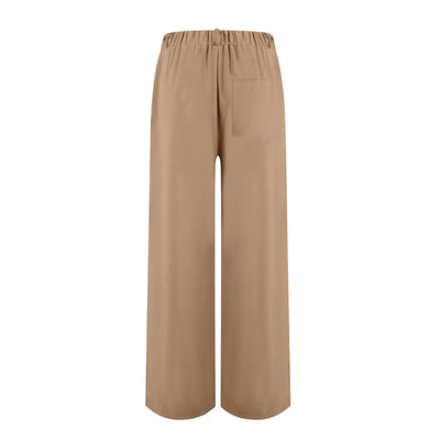 Women's Wide Leg Pants High Elastic Waisted In The Back Business Work Trousers Long Casual Pants Pants for Women Women’s Pants