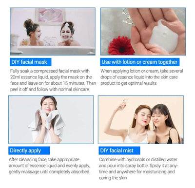 15ml Hyaluronic Acid for Face Serum Moisturizing Whitening Facial Essence Face Cream Repair Anti Aging Lifting Firming Skin Care