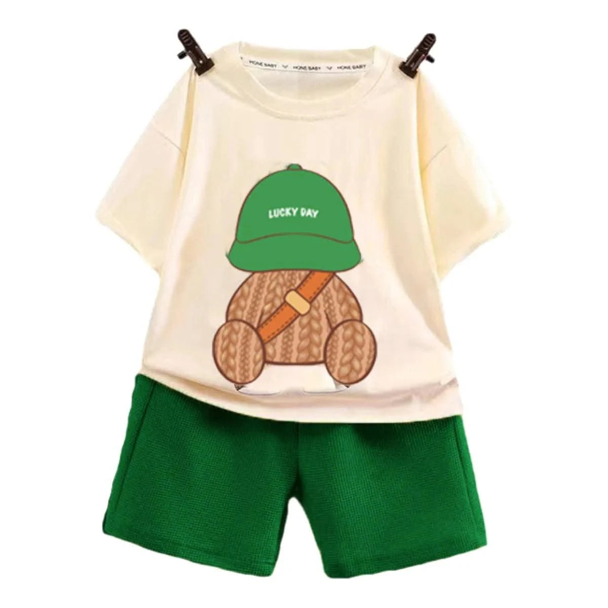 Baby Clothes Summer Children's Casual Sets Loose Cooler Cute Fashion Suit Infants Top + Shorts Two Piece Set