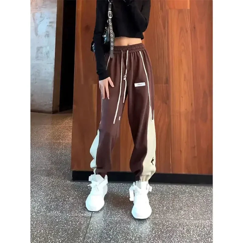 Harem Baggy with Pockets Clothes Female Pants Sweatpants Jogging Trousers for Women Joggers Loose Fitness Sports G Original 90s