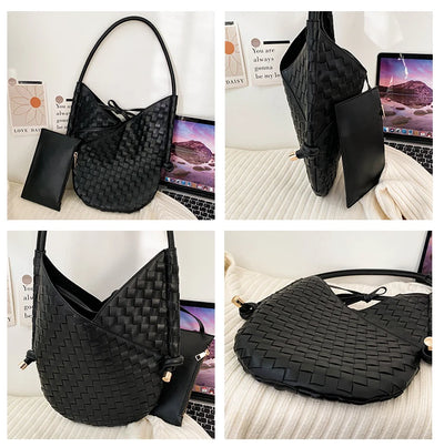 Famous Designer Women's Handbag With Convertible Shoulder Strap Leather Luxury Brand Elegant Spacious