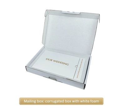 Linen Bound Video Book Wedding Video Album Up to 3 hours of video