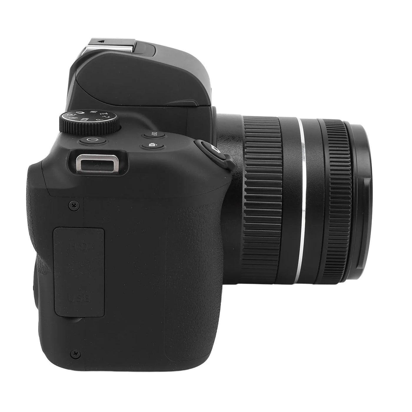 Digital Zoom Camera 4K 72MP HD Digital Video Camera Slow Motion Image Stabilization Time Lapse with Telescopic Lens for Travel