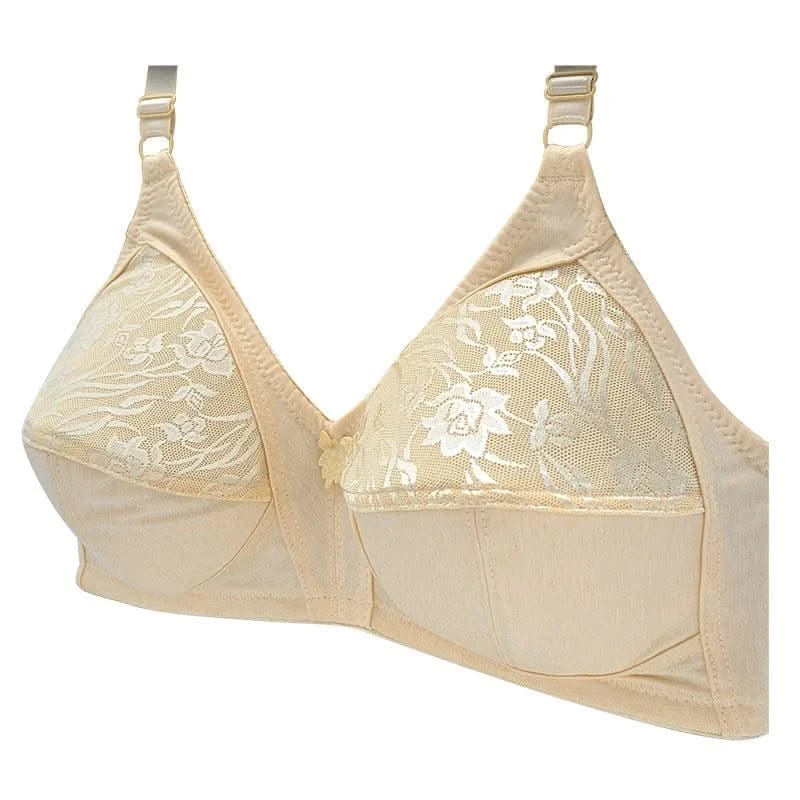Cotton Bra For Women Wireless Bras Plus Size Comfortable Underwear Soft Lingerie Breathable
