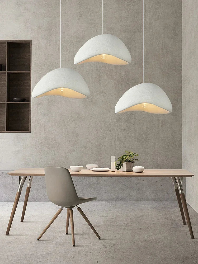 Nordic Simple Living Room Bedroom Pendant Lights Home Decor Kitchen Island Chandeliers Dining Room White Round Lighting Fixtures