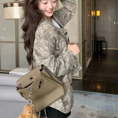 Women's Jackets High Quality Long Sleeve Female Coat Spring Autumn New Products Luxury Sale Cheap Lined Korean Style Casual