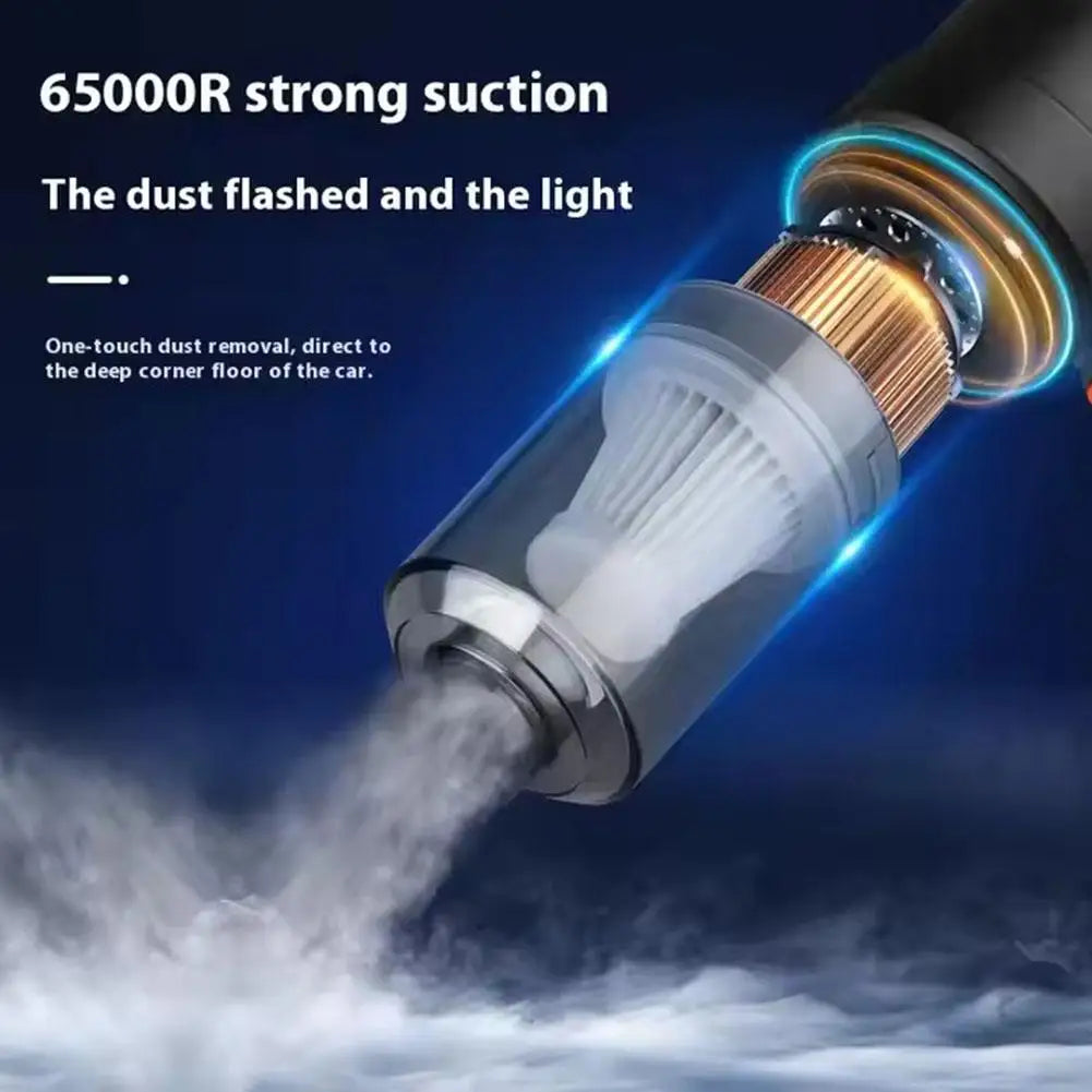 Portable Small Car Vacuum Cleaner For Multi Purpose Vehicles Small Household Pump Handheld Car Vacuum Cleaner Tool
