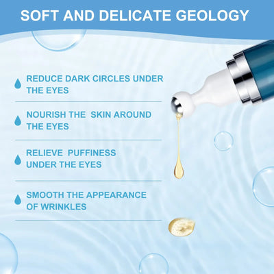 Falten Augen 5% Koffein Augen Creme Eye Roller Ball Creme FüR Augenringe Verblasst Feine Linien Entfernen Augen Taschen 15ml