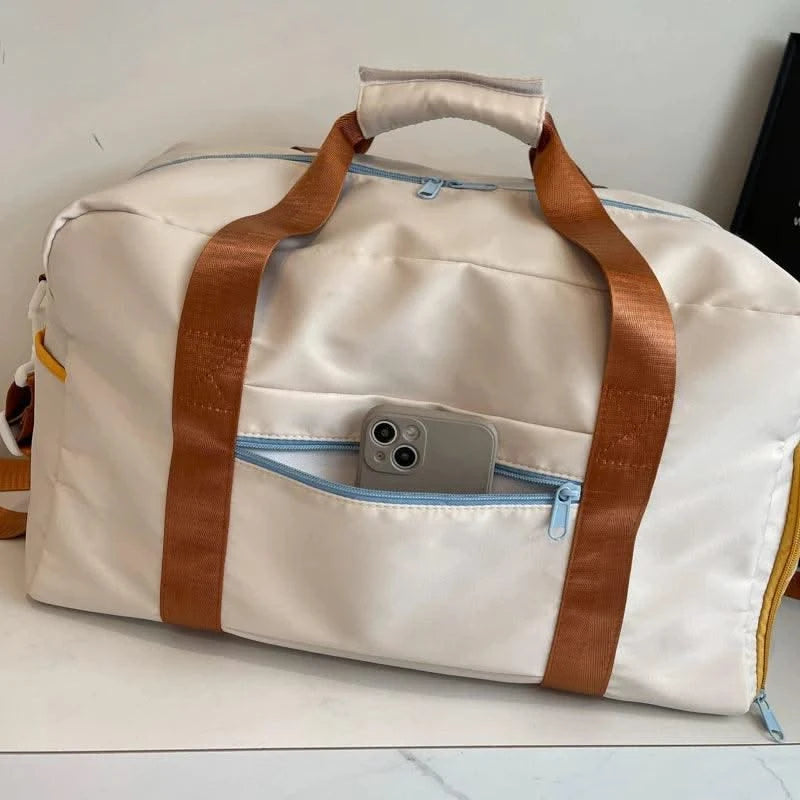 Women's Fashionable and Lightweight Boarding Bag for Maternity, Business, Yoga