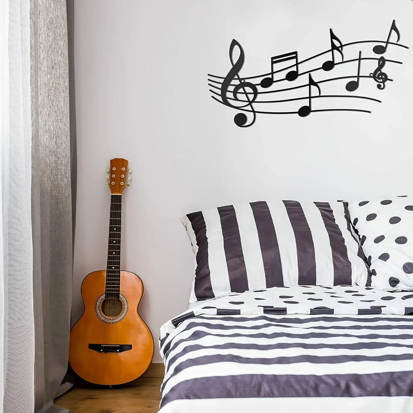 Music Note Wall Decor Metal Music Notes Wall Art Music Theme Note Decor