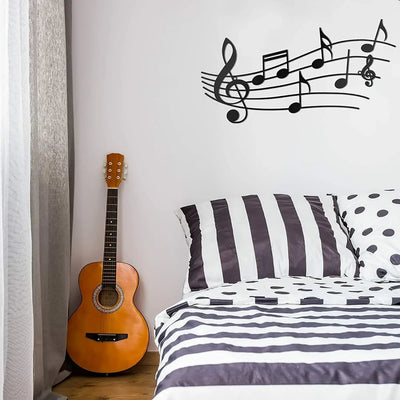 Music Note Wall Decor Metal Music Notes Wall Art Music Theme Note Decor