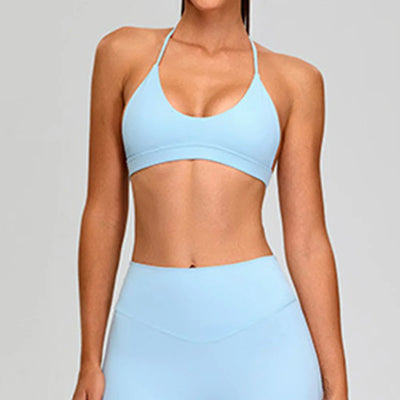Breathable Sports Bra for Women Fitness Top Push Up Sport Bra Backless Yoga Underwear Sport Tops Running Vest Workout Gym Wear