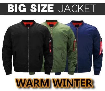 bomber jacket Bomber Jackets Men Casual Solid Zipper Pilot Jacket Green New Slim Fit Male Coats Mens Military New pilot Air men
