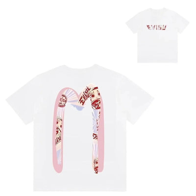 Men's Women's Print T-Shirts 2025 Luxury Summer Short-Sleeved Printed Cotton Round-Neck Loose T-Shirts Men Women