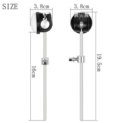 Drum Stomp Hammer Head Counterweight Frame Drums Jazz Drums Felt and Metal Suitable for Percussion Instruments Accessories