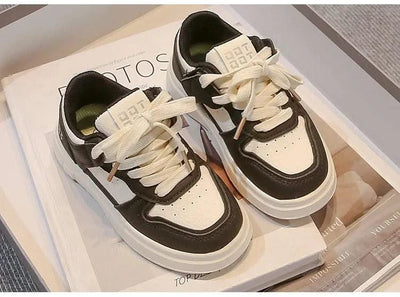 Kids Sports Shoes Non-slip Soft Sole Boys Girls Casual Shoes White Trendy 2025 New Fashion Children Sneakers Breathable Comfort