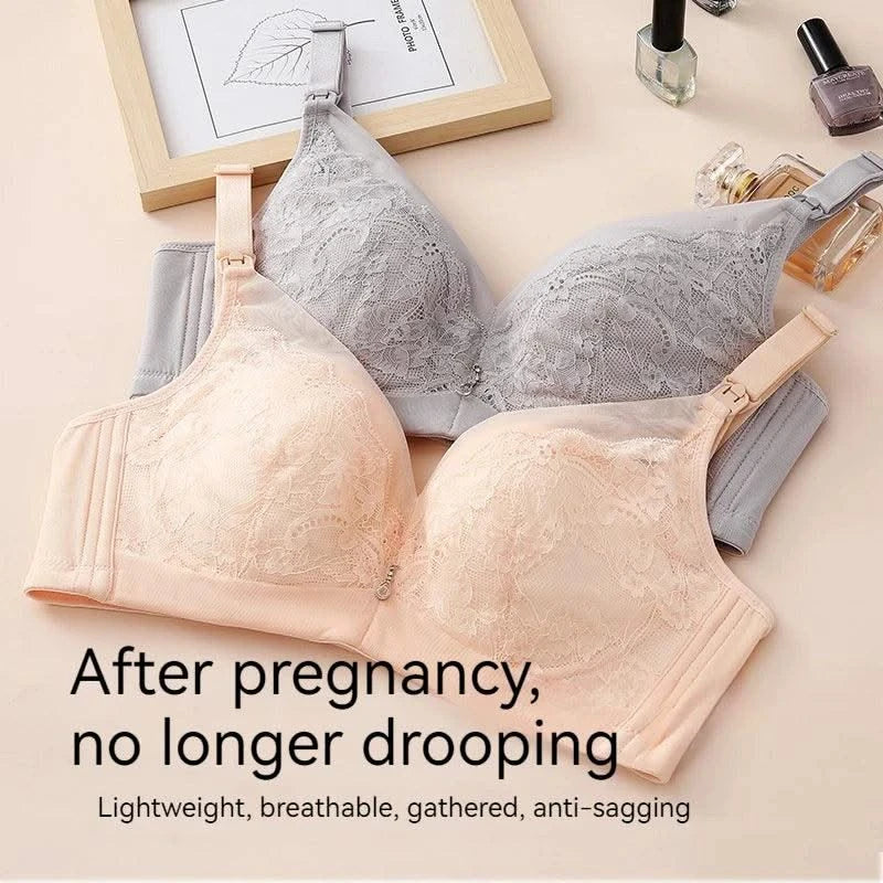 Nursing Bra Without Bones Maternity Bras Pregnancy Clothes Prevent Sagging Breastfeeding Women Lactancia Feeding Bras