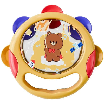 Baby toys, hand-held drums, percussion instruments, baby hand-held tambourines