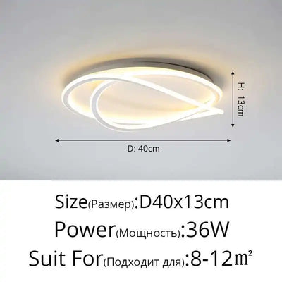 Modern LED Chandelier Lights  For Living Dining Room Bedroom Study Room Restaurant Balcony Home Decor indoor lighting fixture