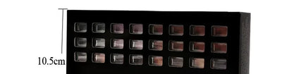 74 Colors Eyeshadow Lip Gloss Pearlescent Matte Concealer Flash Lipstick Women Cosmetics Professional Gift Box Christmas Makeup