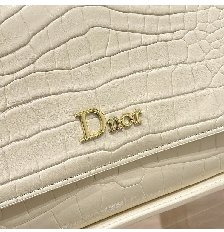 Classic Women's Handbag in Leather, Shoulder and Crossbody Bag Style, Luxury Elegant Design for Ladies By Famous Designer