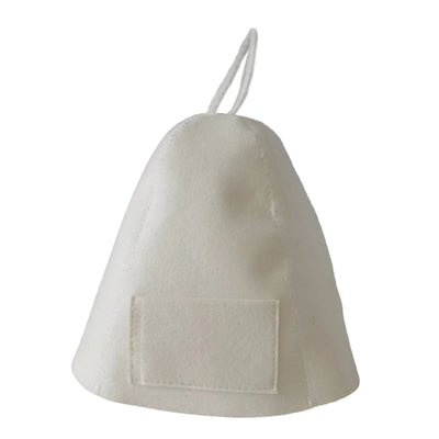 1 Piece Sauna Hat 3mm Thick Thermostable Headgear Accs Hair Stylish Banya Head Protect Portable for Men Women Shower Bath House