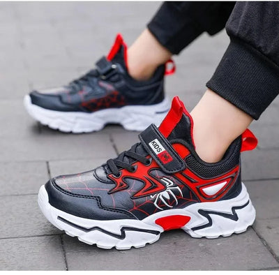Children Boys Shoes School Sports Fashion Leather For Kids Tennis Casual Sneakers Children's Boy Running 7-12 Years Walking Shoe