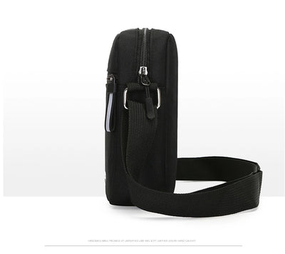 JEEP BULUO Men's Bags Crossbody Bag Messenger Waterproof Purse Nylon Zipper Shoulder Bag For Male Versatile Style