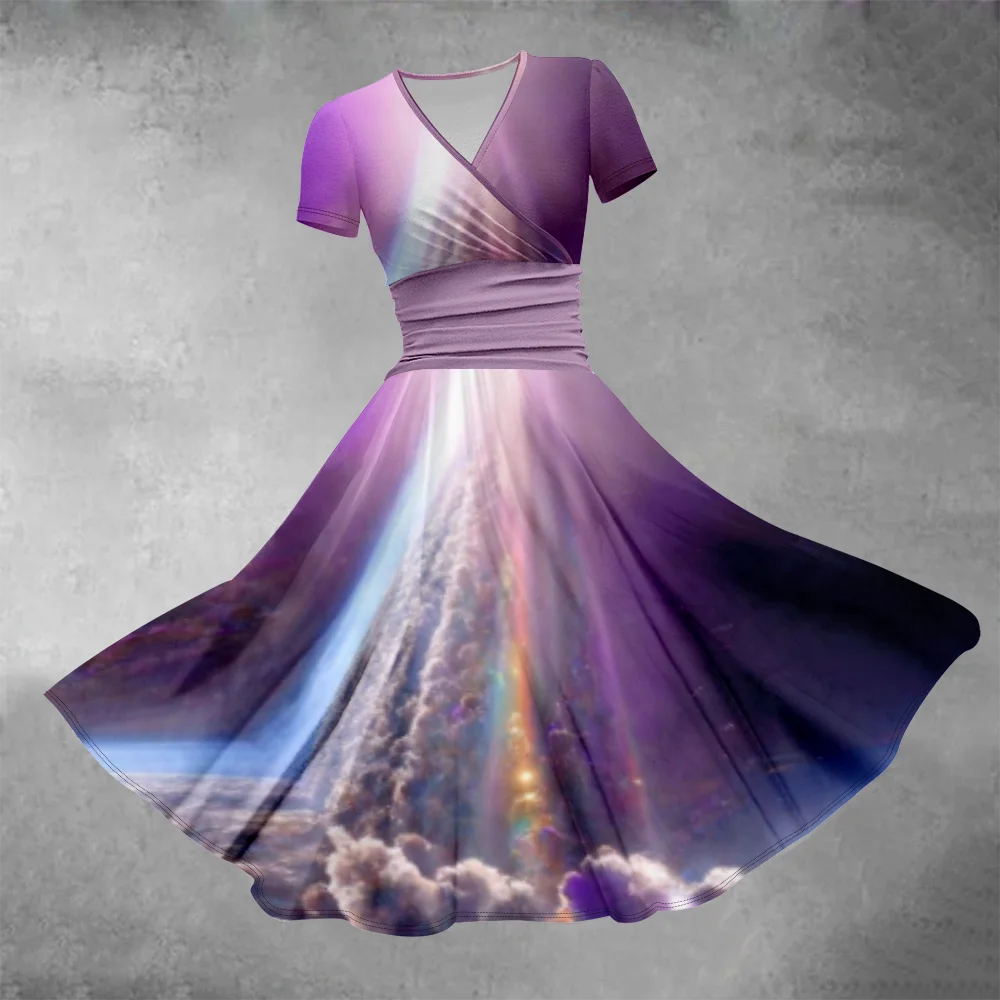 Summer Dress Women Fashion Evening Dresses Luxury Oversize Stylish Party Dress Girls Vestidos Elegant Robes New in Dresses