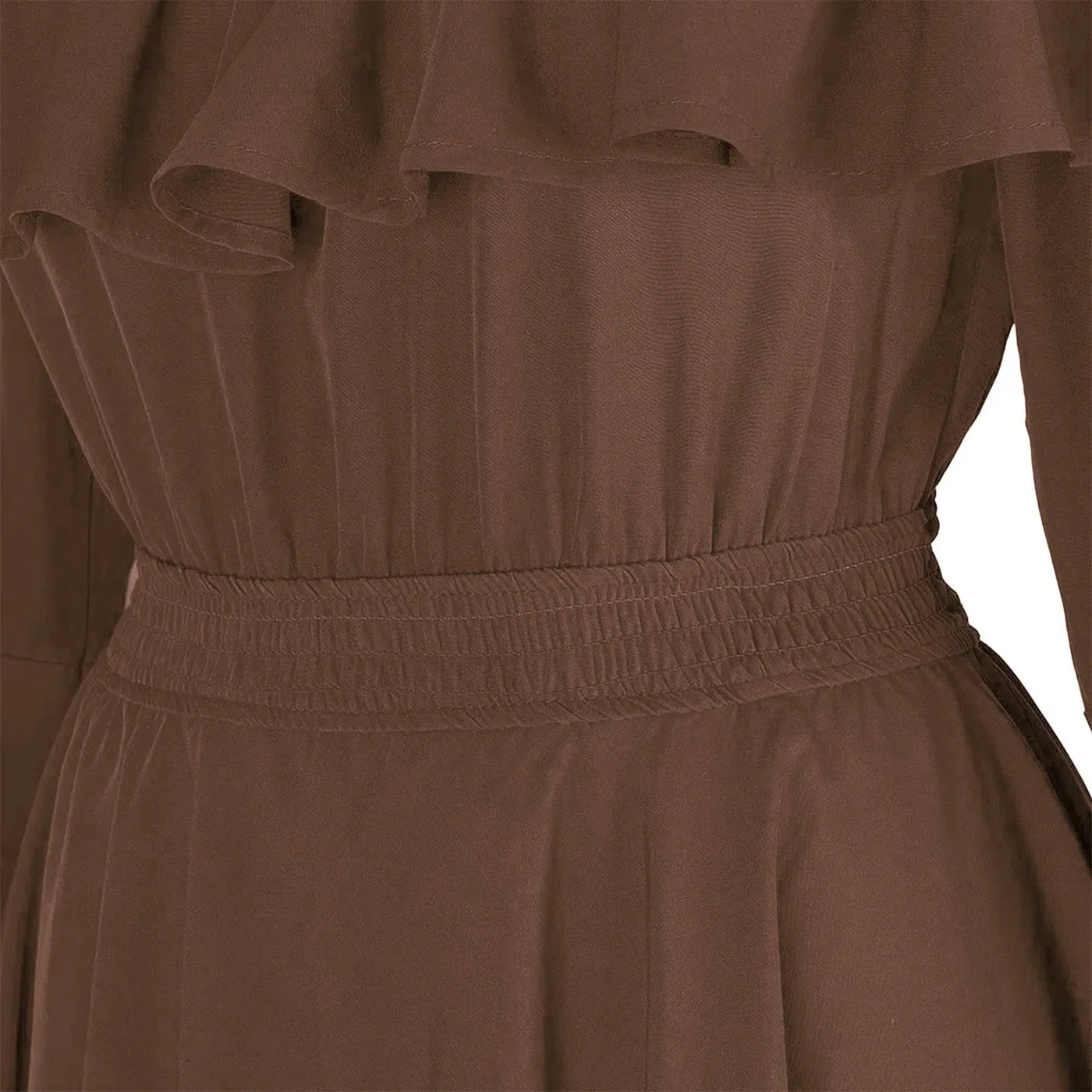 Renaissance Dress For Women Long Sleeves Medieval Off Shoulder Elastic High Waist Smocked Dress Elegant Evening Gown Plus Size