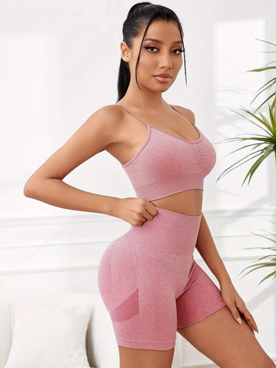 Women Seamless Cycling Yoga Shorts LeggingsActivewear