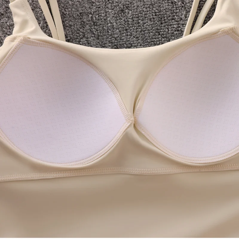 Women's Breathable Sports Bra Reversible Backless Design for Running Training Pilates Yoga