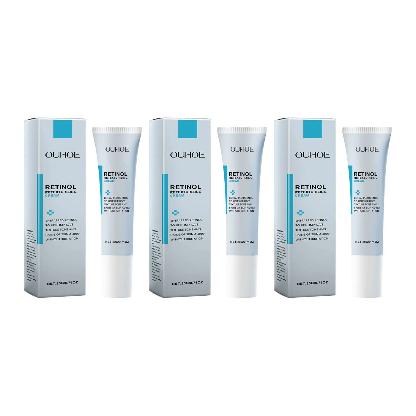 Retinol Wrinkle Removing Cream Firming Moisturizing Improve Dullness Glowing Skin Care Soothing Refreshing Face Repairing Cream