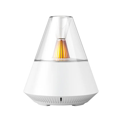 Air humidifier with night light and remote control. USB-powered small spray humidifier for home and office air purification