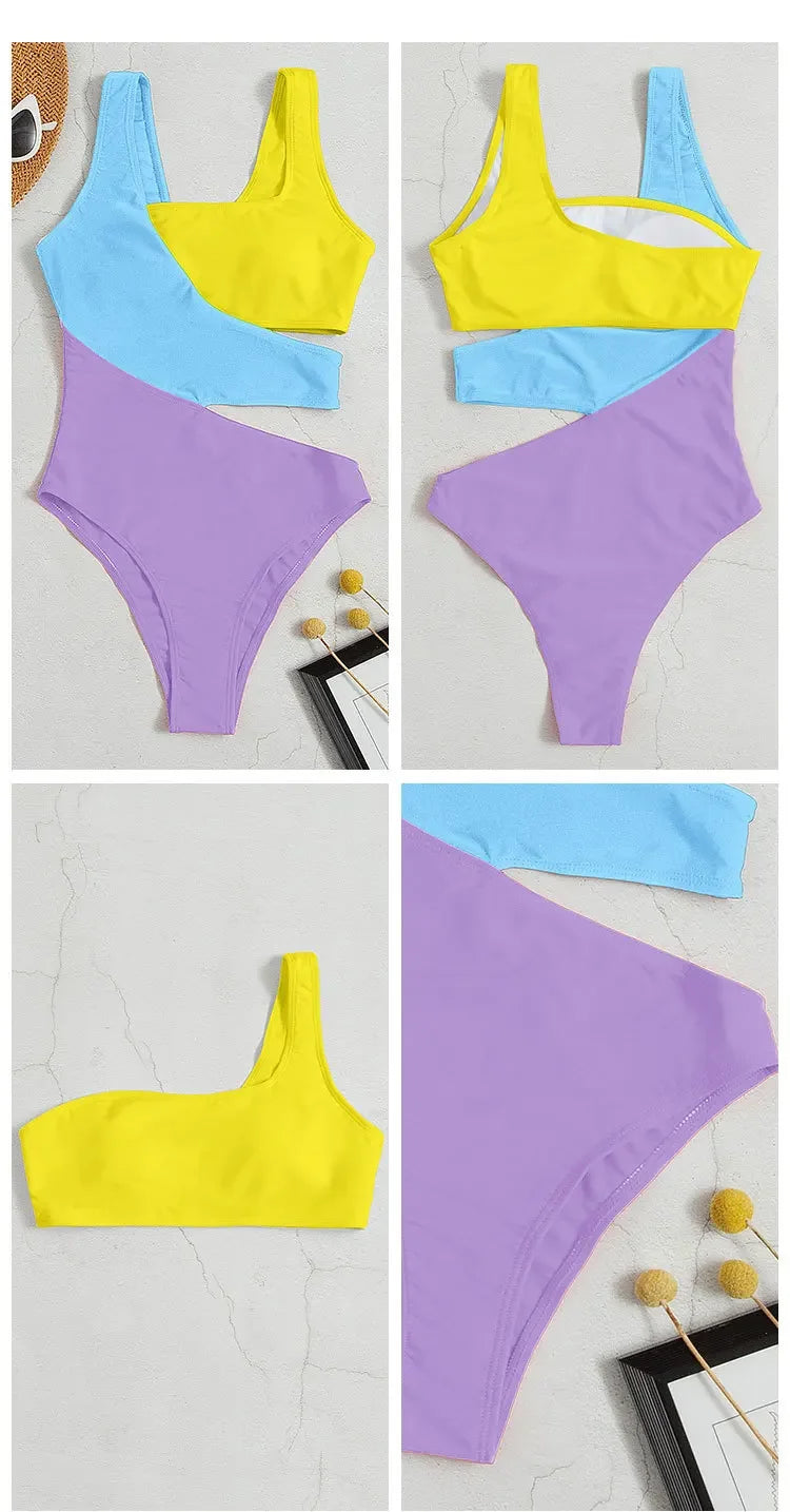 2025 Beach Swimwear Women Two Piece Swimsuit Mujer Trikini Bikini Maio Biquini Badpak Dames Monokini Stroj Kapielowy купальники