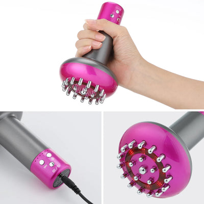 Wireless Guasha Massager Body Shaping Heating Meridian Scraping Brush Lymphatic Drainage Machine Fat Burner Rechargeable