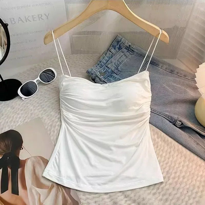 Sexy Woman Underwear Padded Top Sexy Strap Women's Tops Daring Lingerie Woman Hot Ultra Sexy Corset Top Female Sleeveless Shirt