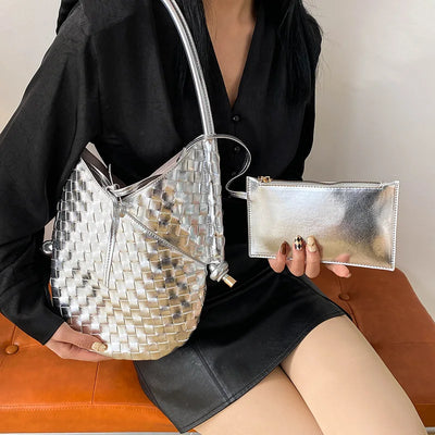 Famous Designer Women's Handbag With Convertible Shoulder Strap Leather Luxury Brand Elegant Spacious
