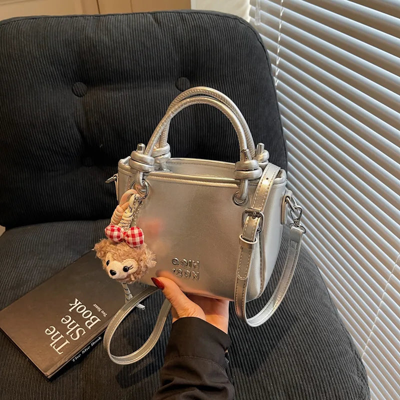 2025 Unique Women's Handbag Designer Shoulder Purse Minimalist Bucket & Square Bag Versatile Crossbody for Work