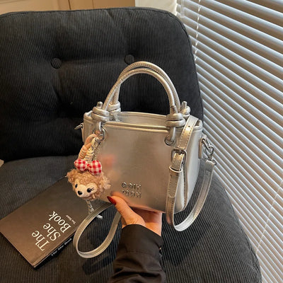 2025 Unique Women's Handbag Designer Shoulder Purse Minimalist Bucket & Square Bag Versatile Crossbody for Work