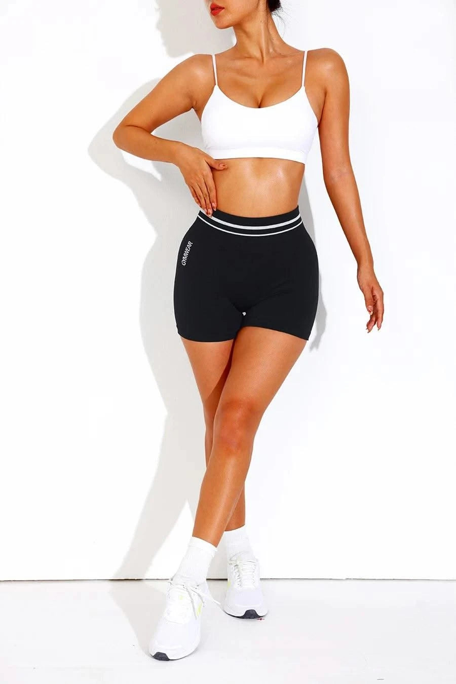 Activewear Women High Waist Yoga Shorts