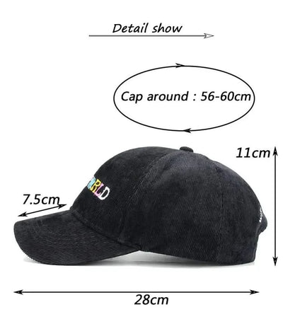 100% Cotton ASTROWORLD Baseball Caps Travis Scotts Unisex Astroworld Dad Hat Cap High Quality Embroidery Man Women Summer Hats