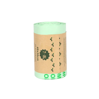 50PCS Biodegradable Pet Poop Bags 8L 10L Compostable Trash Liners for Kitchen Household Dog Cat Waste Eco-Friendly Garbage Bags