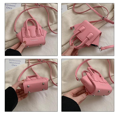 Designer Children's Handbag for Girl Messenger Bag Square Bag Kids Purses and Handbags Mini Crossbody Bag Coin Pouch for Girls